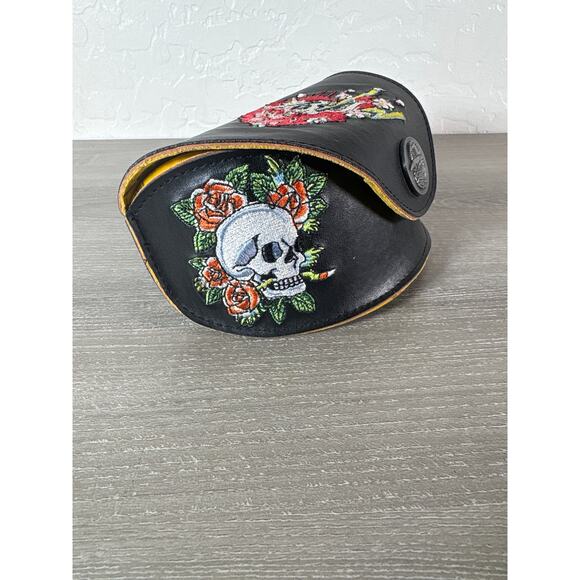 Ed Hardy EHS 004 63-12 120 Tortoise-‎ Swarovski Crystals- Sunglasses w/ Case main image 13